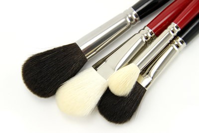 Silver Brush : Black Goat Hair Mop Brush - Silver Brush : Goat Hair Mops -  Silver Brush - Brands