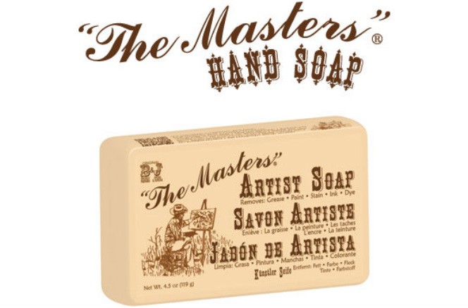 Busy Hands Studio Artist Paint Brush Soap - Poured in Handmade