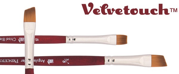 Velvetouch Fan 10/0 by Princeton - Brushes and More