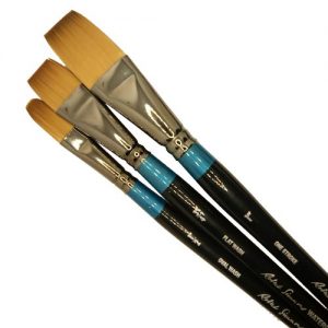 QWLWBU Travel Watercolor Brushes,Set of 6 Watercolor Paint Brushes,Artist  Paint Brush,Assorted Paint Brushes Watercolor Detail Brush for Watercolor
